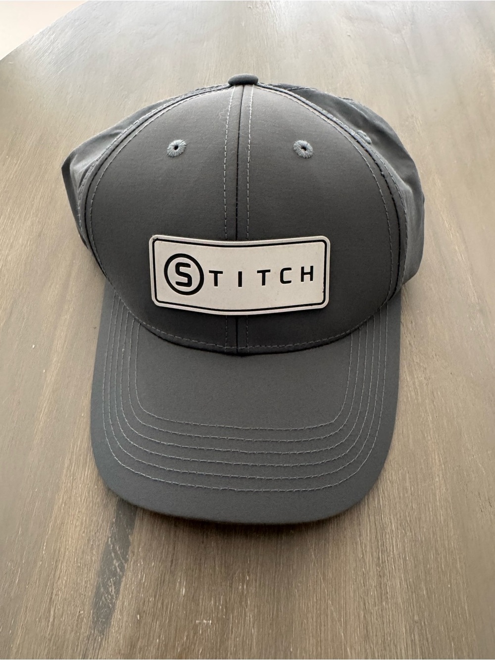 Stitch Men’s Gray Logo Cap